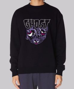 Gengar Merch Ghost Hoodie