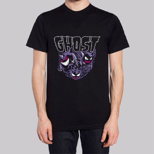 Gengar Merch Ghost Hoodie