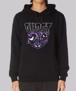 Gengar Merch Ghost Hoodie 3 Gengar Merch Ghost Hoodie 4