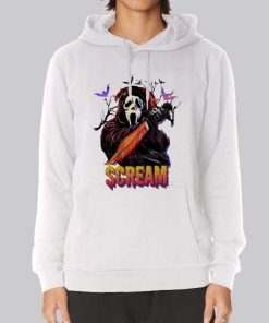 Ghost Face Vintage Scream Hoodie Ghost Face Vintage Scream Hoodie