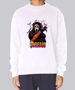 Ghost Face Vintage Scream Hoodie