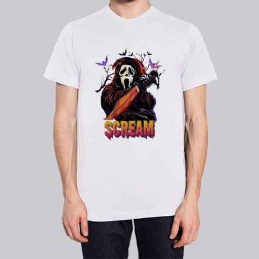 Ghost Face Vintage Scream Hoodie