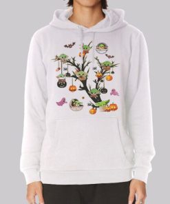 Ghost Halloween Baby Yoda Pumpkin Hoodie 3 Ghost Halloween Baby Yoda Pumpkin Hoodie 4