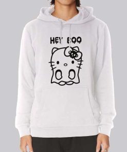 Ghost Hello Kitty Hey Boo Hoodie Ghost Hello Kitty Hey Boo Hoodie