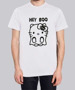 Ghost Hello Kitty Hey Boo Hoodie 2 Ghost Hello Kitty Hey Boo Hoodie 3