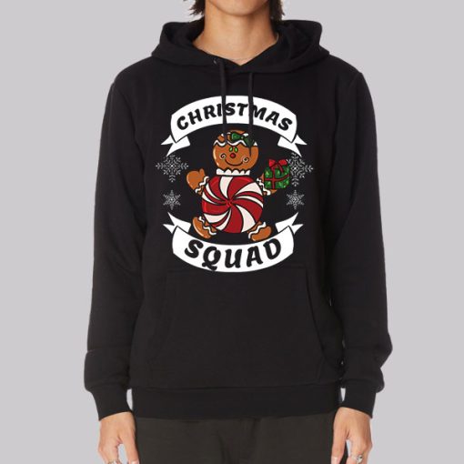 Ginger Bread Christmas Squad Hoodie