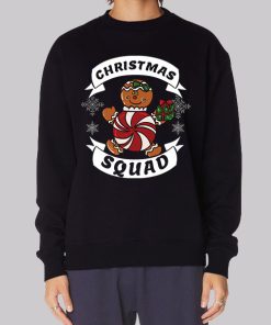Ginger Bread Christmas Squad Hoodie