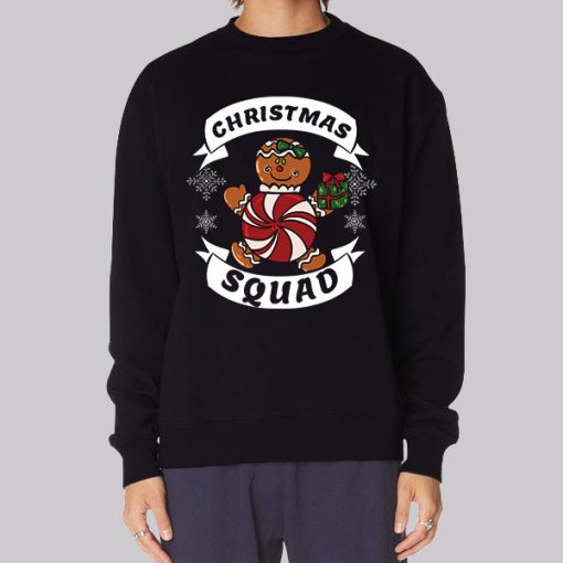 Ginger Bread Christmas Squad Hoodie