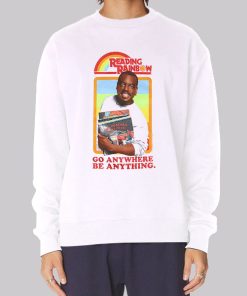 Go Anywhere Be Anything Reading Rainbow Hoodie