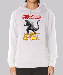 Godzilla Is My Spirit Animal Hoodie Godzilla Is My Spirit Animal Hoodie