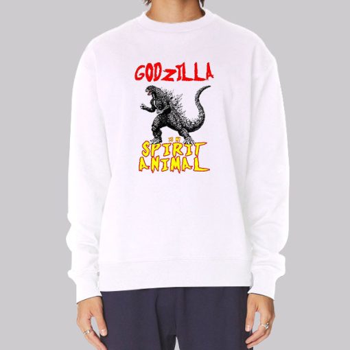 Godzilla Is My Spirit Animal Hoodie