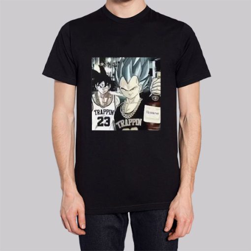 Goku Trappin and Vegeta Dragon Ball Hoodie