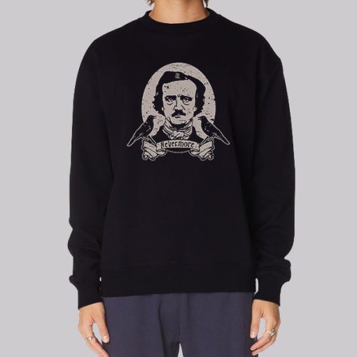 Gothic Horror Edgar Allan Poe Hoodie