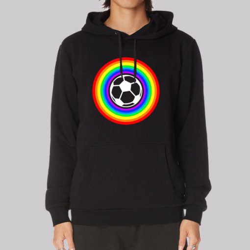 Grant Wahl Lgbt Rainbow Soccer Ball Hoodie