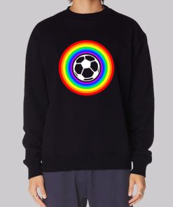 Grant Wahl Lgbt Rainbow Soccer Ball Hoodie