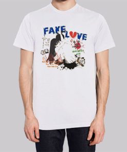 Graphic Anime Flare Fake Love Hoodie 2 Graphic Anime Flare Fake Love Hoodie 3