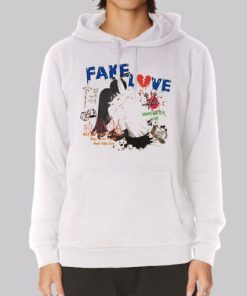 Graphic Anime Flare Fake Love Hoodie 3 Graphic Anime Flare Fake Love Hoodie 4