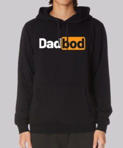 Graphic Black Dad Bod Hoodie 3 Graphic Black Dad Bod Hoodie 4