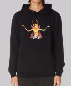 Graphic Cartoon Baker Devil Hoodie 4