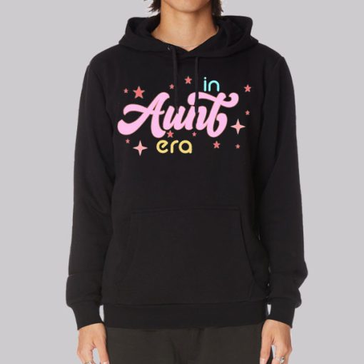 Graphic Font in My Aunt Era Hoodie