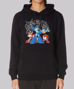 Graphic Merch Mega Man Hoodie Graphic Merch Mega Man Hoodie