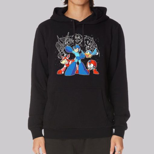 Graphic Merch Mega Man Hoodie