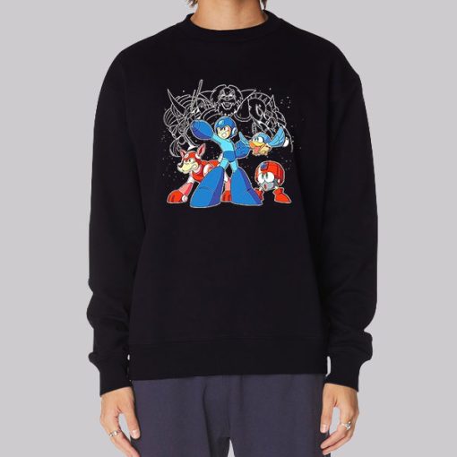 Graphic Merch Mega Man Hoodie