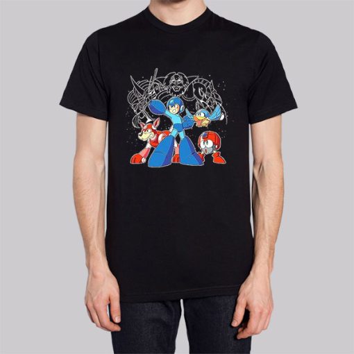 Graphic Merch Mega Man Hoodie