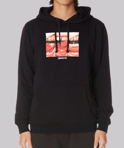 Graphic Mouth off Pleasures Hoodie Graphic Mouth off Pleasures Hoodie