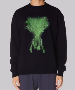 Graphic Nature Tech Circuitree Hoodie