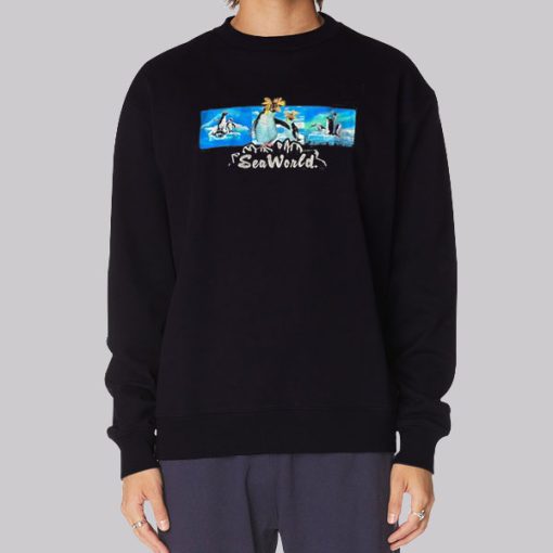 Graphic Penguin Seaworld Slayworld Hoodie