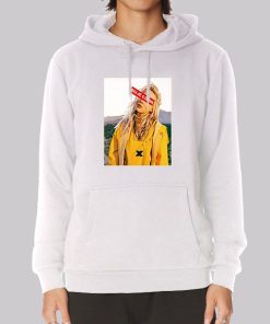 Graphic Photo Billie Eilish Yellow Hoodie Graphic Photo Billie Eilish Yellow Hoodie