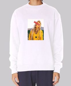 Graphic Photo Billie Eilish Yellow Hoodie