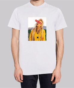 Graphic Photo Billie Eilish Yellow Hoodie 2 Graphic Photo Billie Eilish Yellow Hoodie 3