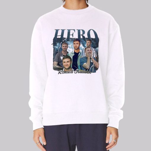 Graphic Photo Hero Ronald Gladdens Hoodie