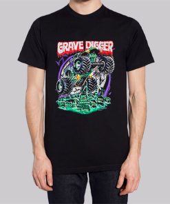 Graveyard Monster Truck Grave Digger Hoodie 2 Graveyard Monster Truck Grave Digger Hoodie 3