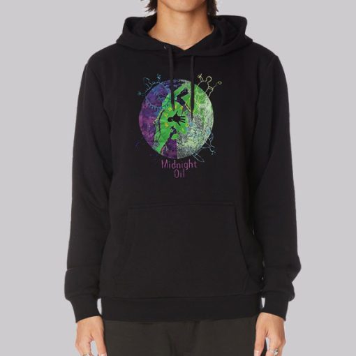 Green Music Midnight Oil Hoodie