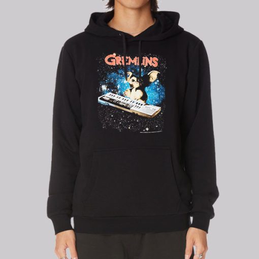 Gremlins Gizmo Playing Keyboard Hoodie