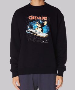 Gremlins Gizmo Playing Keyboard Hoodie
