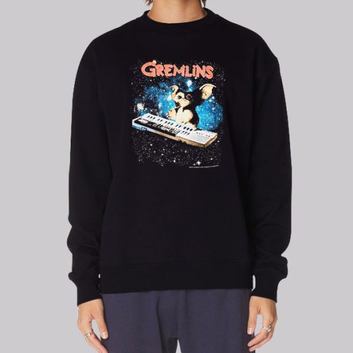 Gremlins Gizmo Playing Keyboard Hoodie