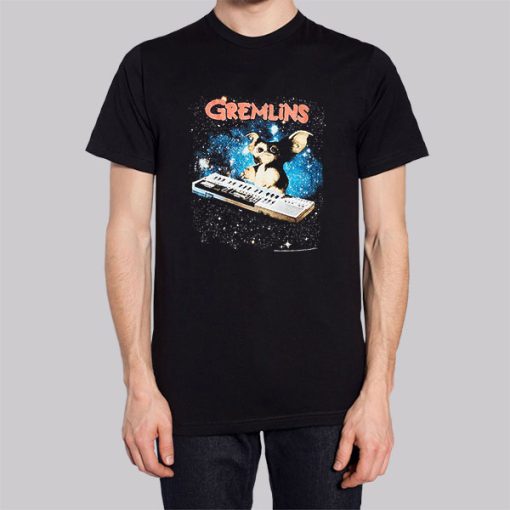 Gremlins Gizmo Playing Keyboard Hoodie