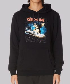 Gremlins Gizmo Playing Keyboard Hoodie 4