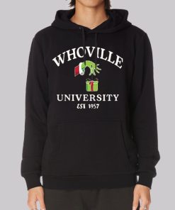 Grinch Whoville University Est 1957 Hoodie