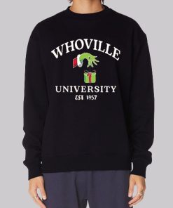 Grinch Whoville University Est 1957 Hoodie