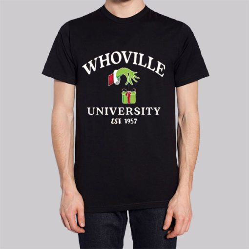 Grinch Whoville University Est 1957 Hoodie