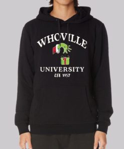 Grinch Whoville University Est 1957 Hoodie 3 Grinch Whoville University Est 1957 Hoodie 4