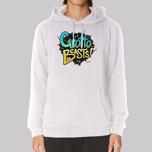 Grotto Beasts Funny Logo Hoodie