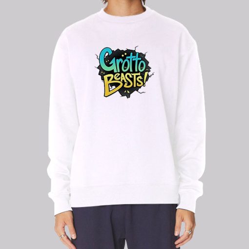 Grotto Beasts Funny Logo Hoodie