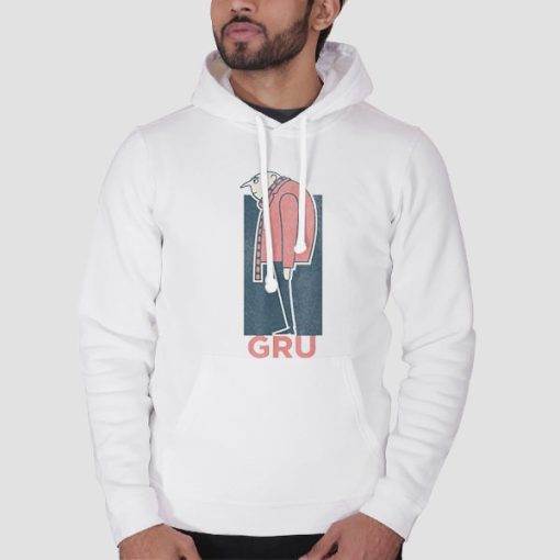 Gru Side Profile Cartoon Hoodie