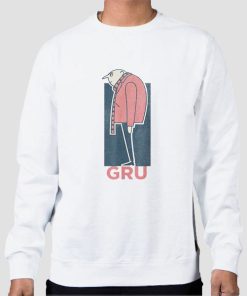 Gru Side Profile Cartoon Hoodie